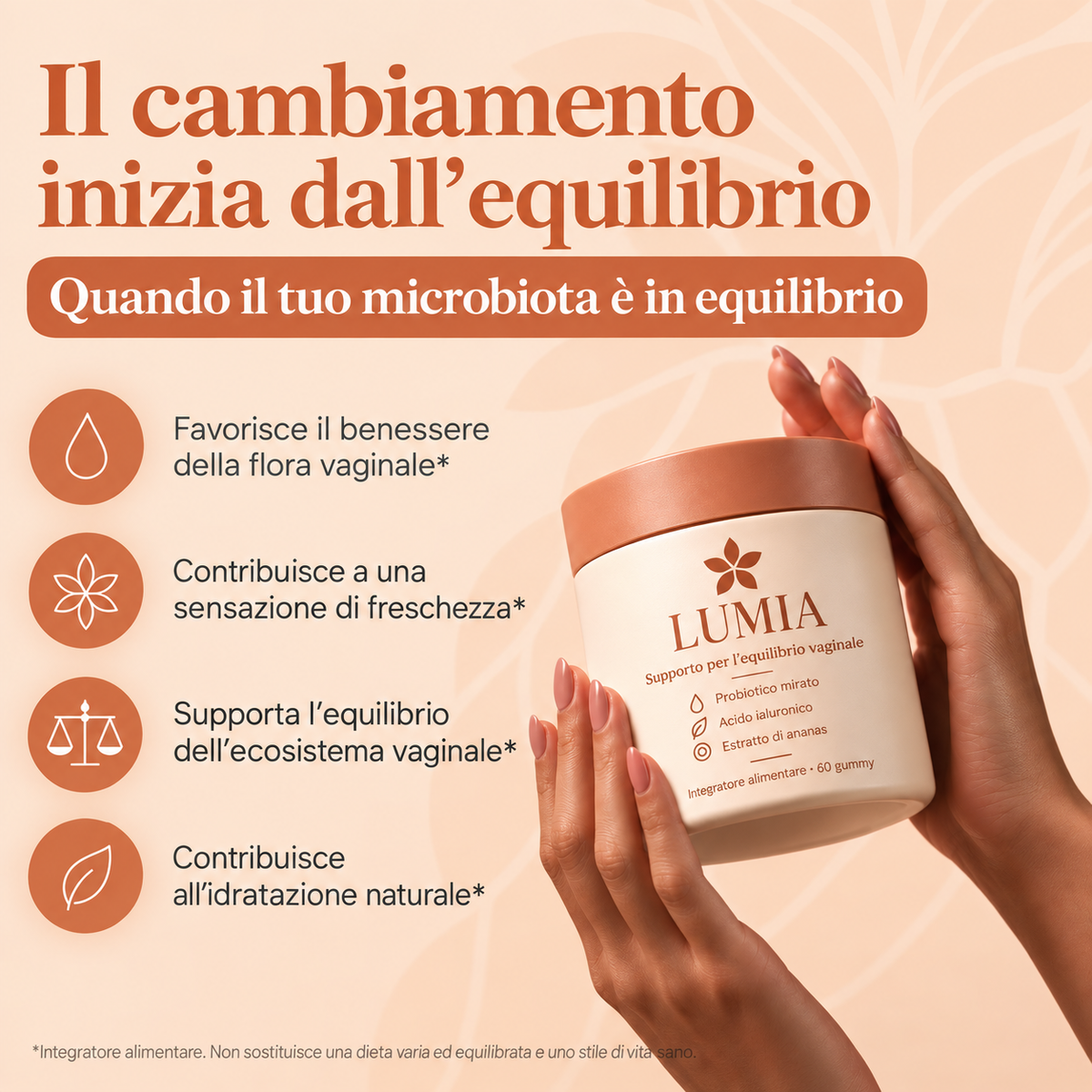 Lumia - Integratore per l'equilibrio vaginale