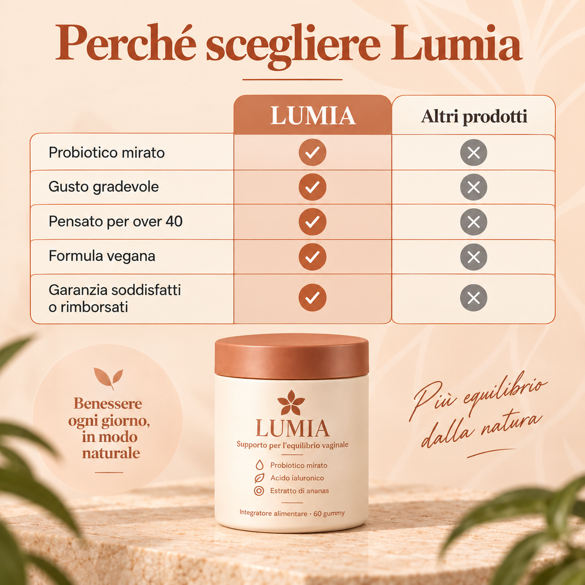 Lumia - Integratore per l'equilibrio vaginale